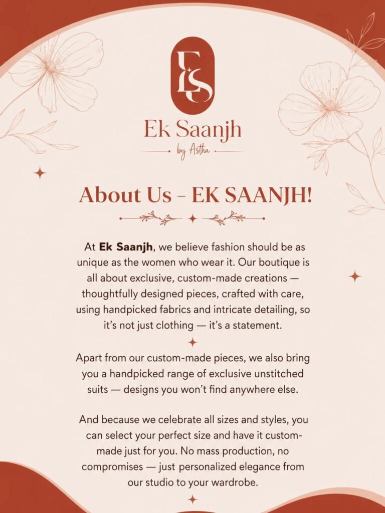 Instagram post from ek.saanjh. This post is in position 13.