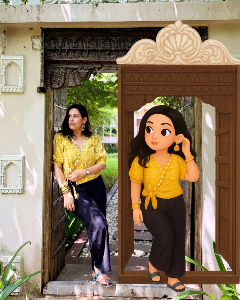 Instagram post from ek.saanjh. This post is in position 17.